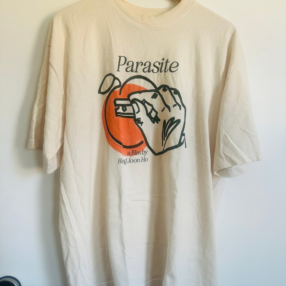 PARASITE shirt - 'Peach Fuzz' Timed Edition - Large - SuperYaki x Karen Han
